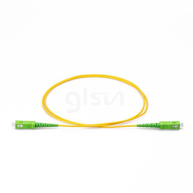 0.5m Fiber Optic Patch Cable SC APC to SC APC Simplex OS2